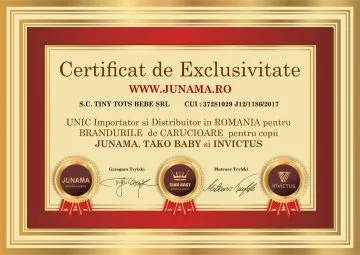JUNAMA ROMÂNIA - Unic Importator în Romania