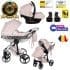Carucior 3 in 1 Junama Diamond Heart 06 PinkSilver