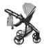 Carucior 2 in 1 Junama Diamond Basic Tex 06 Light Grey - Modul Sport