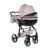 Carucior 2 in 1 Junama Diamond Fluo 06 Pink Silver - Landou