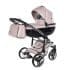 Carucior 2 in 1 Junama Diamond Fluo 06 Pink Silver - Landou