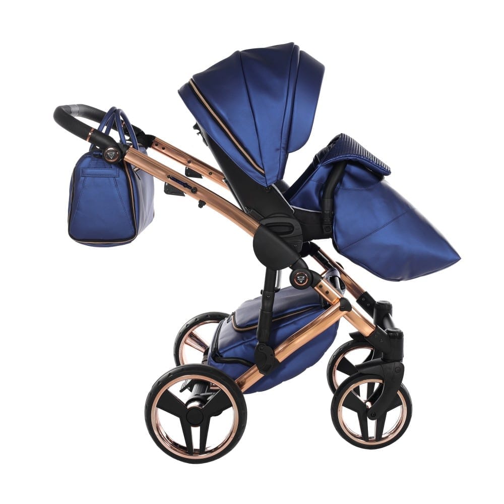 Carucior_2_in_1_Junama_Diamond_Fluo_Line_01_Blue_GoldRose_Modul Sport_reversibil_Junama_Romania (6)