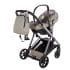 Carucior 3 in 1 Junama Space 03 Green - Scoica Auto TESTATA ADAC si R129