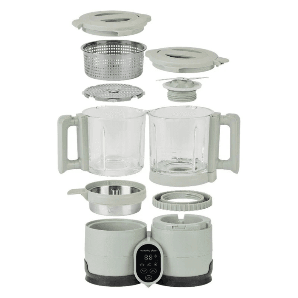 Robot multifunctional Nutribaby Glass 4 in 1 Celadon Greenh2 (4)