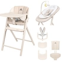 Scaun de masa 3 in 1 Carrello Tenero Beige tiny tots bebe magazin copii cluj importator official carrello romania