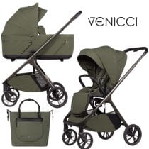 Carucior 2 in 1 Venicci Tila Olive tiny tots bebe magazin carucioare copii cluj venicci romania