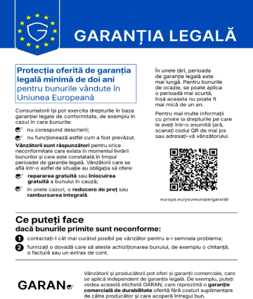Garanția Legală UE
