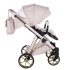 Cărucior 3 în 1 Junama Diamond Cubby 01 Premium Pink Modul Sport