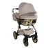 Cărucior 3 în 1 Junama Diamond Cubby 02 Premium Beige Landou