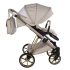 Cărucior 3 în 1 Junama Diamond Cubby 02 Premium Beige Modul Sport