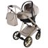 Cărucior 3 în 1 Junama Diamond Cubby 02 Premium Beige Scoica