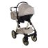 Cărucior 3 în 1 Junama Diamond Cubby 02 Premium Beige Scoica