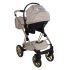 Cărucior 3 în 1 Junama Diamond Cubby 02 Premium Beige Scoica
