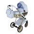 Cărucior 3 în 1 Junama Diamond Cubby 03 Premium Blue Landou