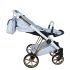 Cărucior 3 în 1 Junama Diamond Cubby 03 Premium Blue Modul Sport