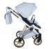 Cărucior 3 în 1 Junama Diamond Cubby 03 Premium Blue Modul Sport
