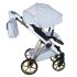 Cărucior 3 în 1 Junama Diamond Cubby 03 Premium Blue Modul Sport