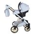 Cărucior 3 în 1 Junama Diamond Cubby 03 Premium Blue Scoica