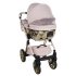 Cărucior 3 în 1 Junama Diamond Cubby 01 Premium Pink Landou